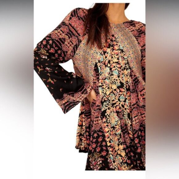 NWOT- FREE PEOPLE- STEVIE TUNIC TOP- BLOUSE- XS - Picture 11 of 13